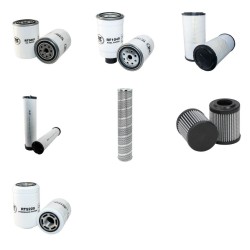 NORCAR-LOGSET 4 F Filter Service Kit w/Perkins  Eng.