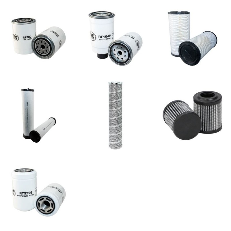 NORCAR-LOGSET 4 F Filter Service Kit w/Perkins  Eng.