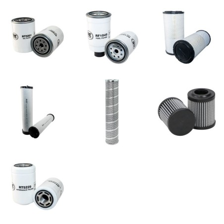 NORCAR-LOGSET 4 F Filter Service Kit w/Perkins  Eng.