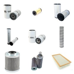 NORCAR-LOGSET 4 F Filter Service Kit w/Perkins 1104C-44 Eng.   YR  10.07-