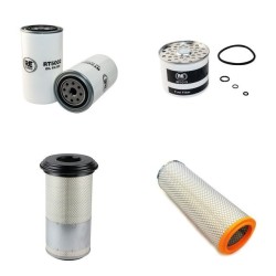NORCAR-LOGSET 400 H Filter Service Kit w/Perkins  Eng.