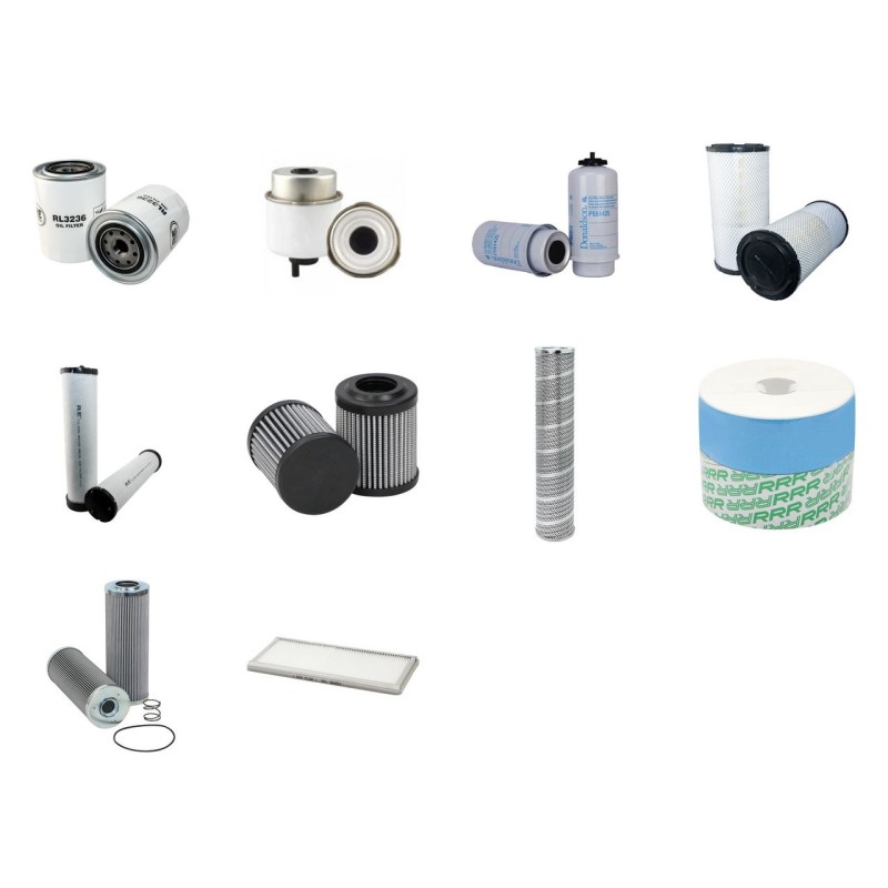NORCAR-LOGSET 5 H Filter Service Kit w/SISU 66EWA Eng.   YR  2007-