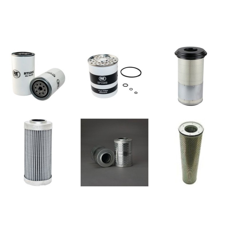 NORCAR-LOGSET 504 F Filter Service Kit w/Perkins  Eng.