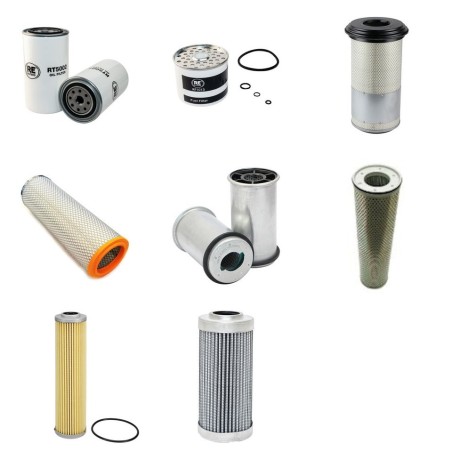 NORCAR-LOGSET 504 H Filter Service Kit w/Perkins  Eng.