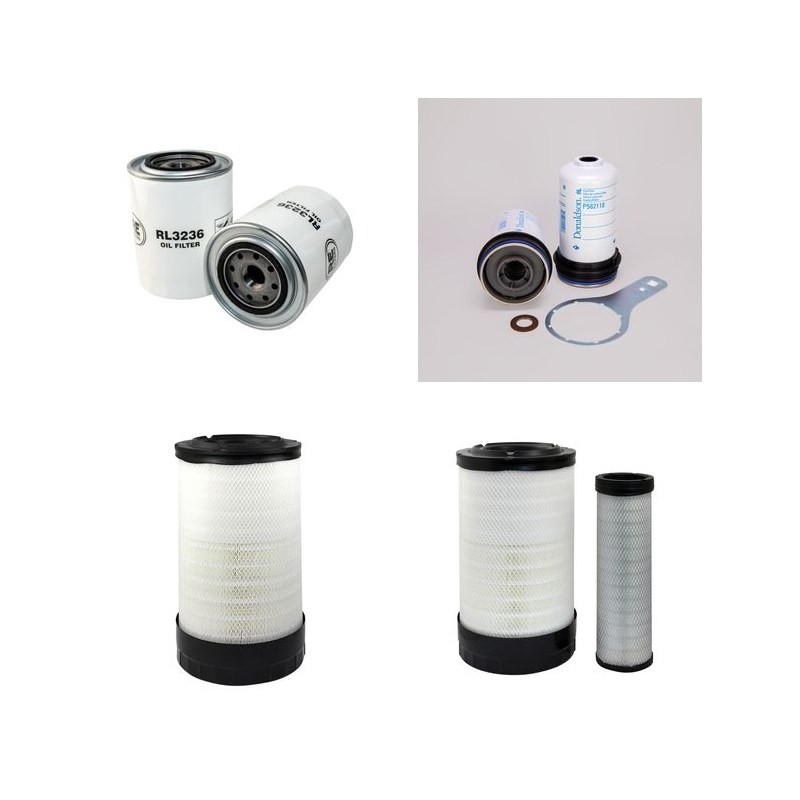 NORCAR-LOGSET 8 H GT Filter Service Kit w/SISU 74AWI Eng.
