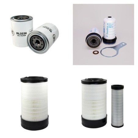 NORCAR-LOGSET 8 H GT Filter Service Kit w/SISU 74AWI Eng.