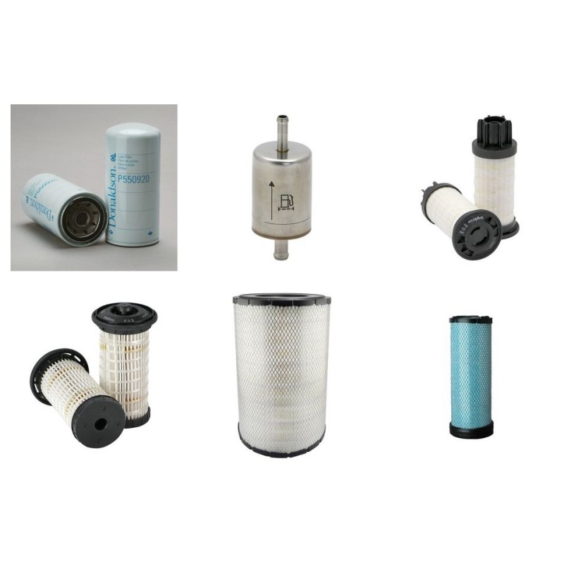 NORDMEYER DSB 1/15 Filter Service Kit Air Oil Fuel Filters w/Perkins 1206E-E66TA Eng.
