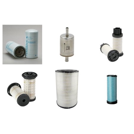 NORDMEYER DSB 1/15 Filter Service Kit Air Oil Fuel Filters w/Perkins 1206E-E66TA Eng.