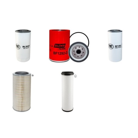 NORDMEYER DSB 3/14 Filter Service Kit Air Oil Fuel Filters w/Deutz TCD2012L04 Eng.