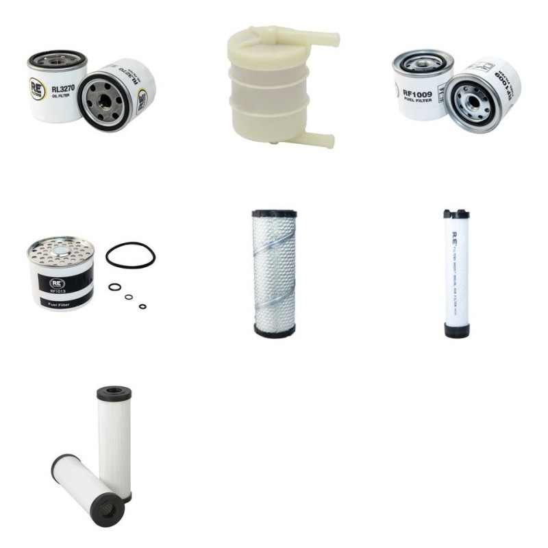 OEHLER OL 2600 Filter Service Kit w/Perkins Hh65032V Eng.