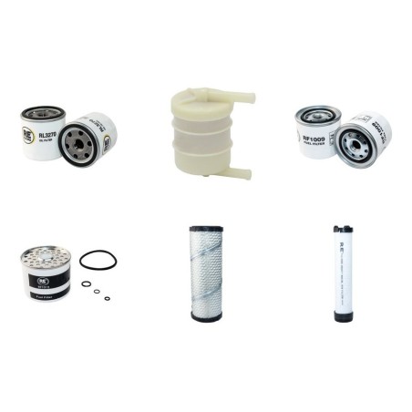 OEHLER OL 2600 Filter Service Kit Air Oil Fuel Filters w/Perkins HH65032V Eng.