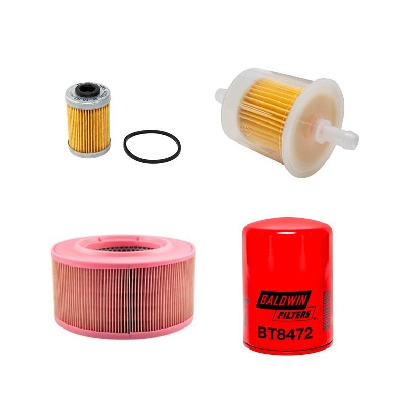 OIL&amp/STEEL OCTOPUSSY 1690 Filter Service Kit w/Hatz 1D90C Eng. 2007