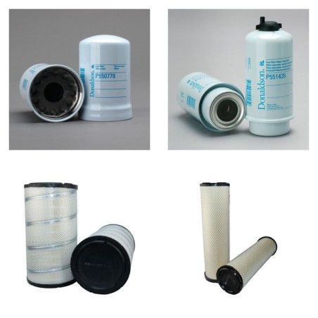 OM TRACK ARGO Filter Service Kit Air Oil Fuel Filters w/JOHN DEERE 6068HF285 Eng.   YR  2010