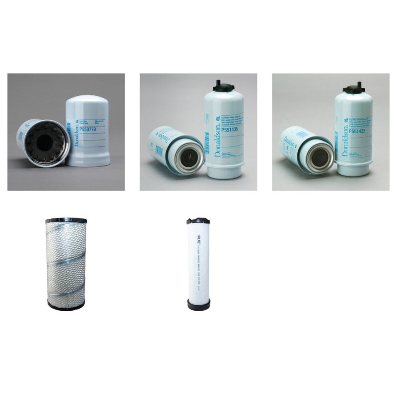 OM TRACK MERCURIO Filter Service Kit Air Oil Fuel Filters w/JOHN DEERE  Eng.