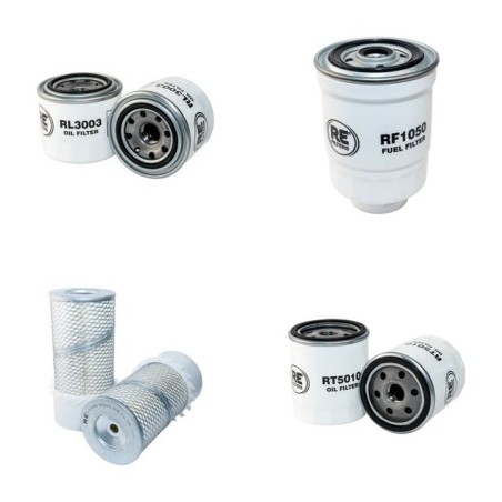 OMG ERGOS 35 D Filter Service Kit w/Yanmar 4Tne98-Urtl Eng.