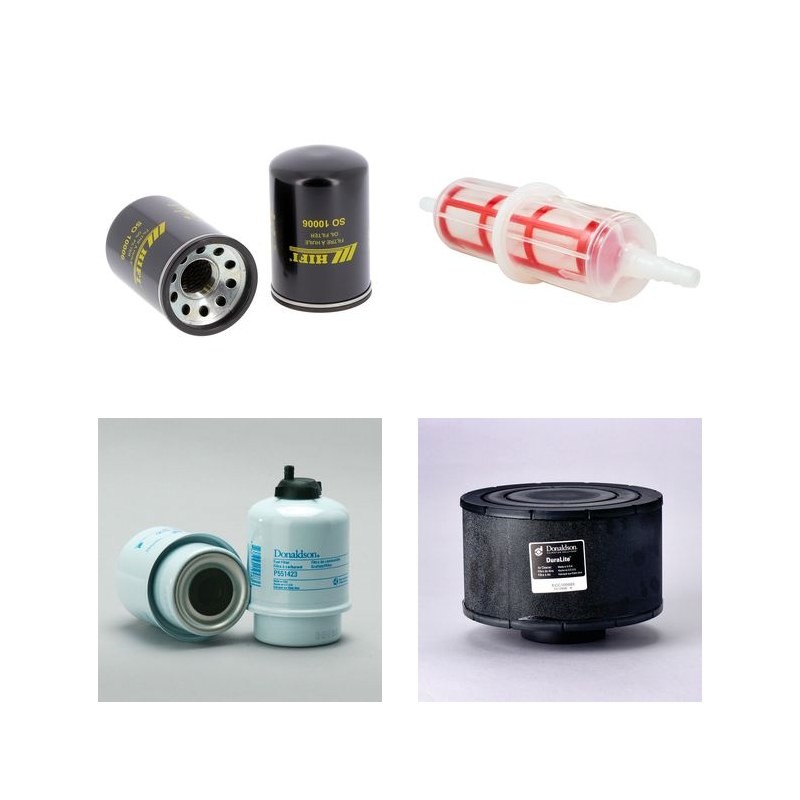 ONIS VISA JD 150 SS POWERFULL Filter Service Kit w/JOHN DEERE 6068HF158 Eng.   YR  2005-