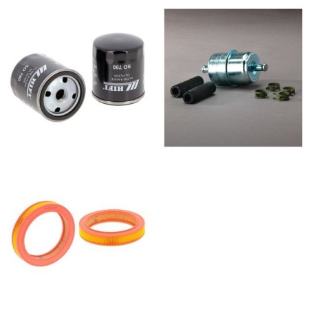 OPEL CORSA A 1.6I GSI Filter Service Kit      YR  08.88-03.93 75 CH