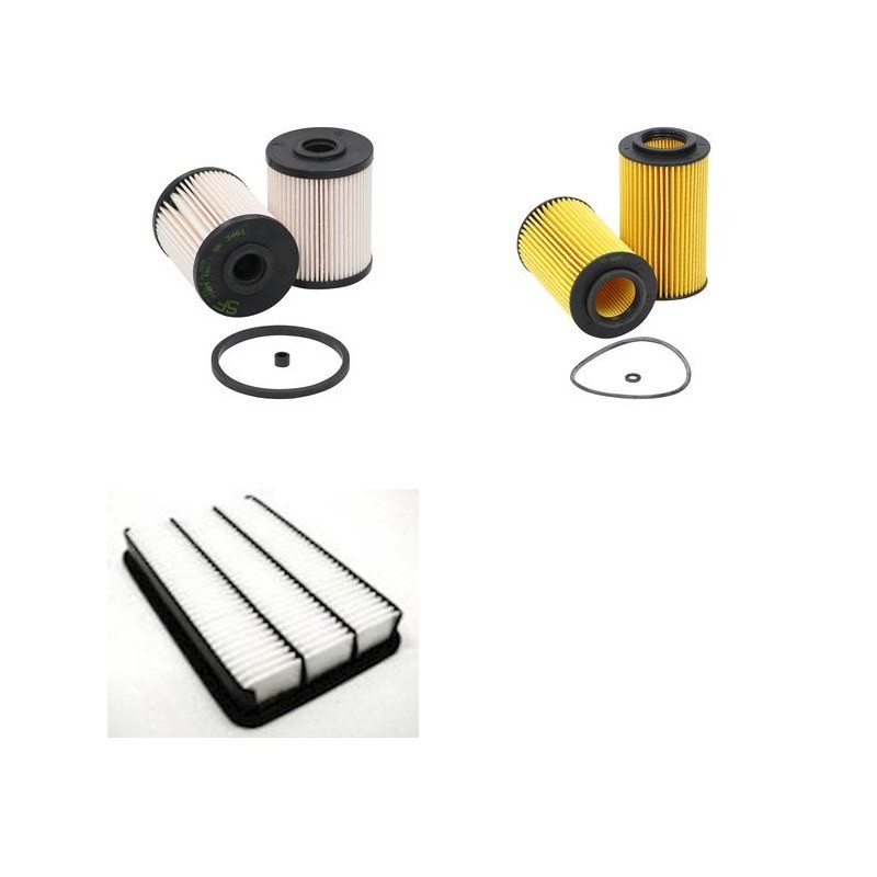 OPEL 4X4 FRONTERA 2.2 DTI 16V Filter Service Kit w/ X22DTH Eng.   YR  10.97-08.02 116 CH