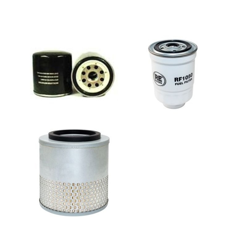 OPEL VU/LT/LW CAMPO 2.5 TD Filter Service Kit w/ISUZU 4JA1T Eng.   YR  09.92-02.97 75 CH