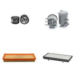 OPEL VU/LT/LW VIVARO 1.9 DI Filter Service Kit w/ F8Q Eng.   YR  06.01-08.04 80 CH