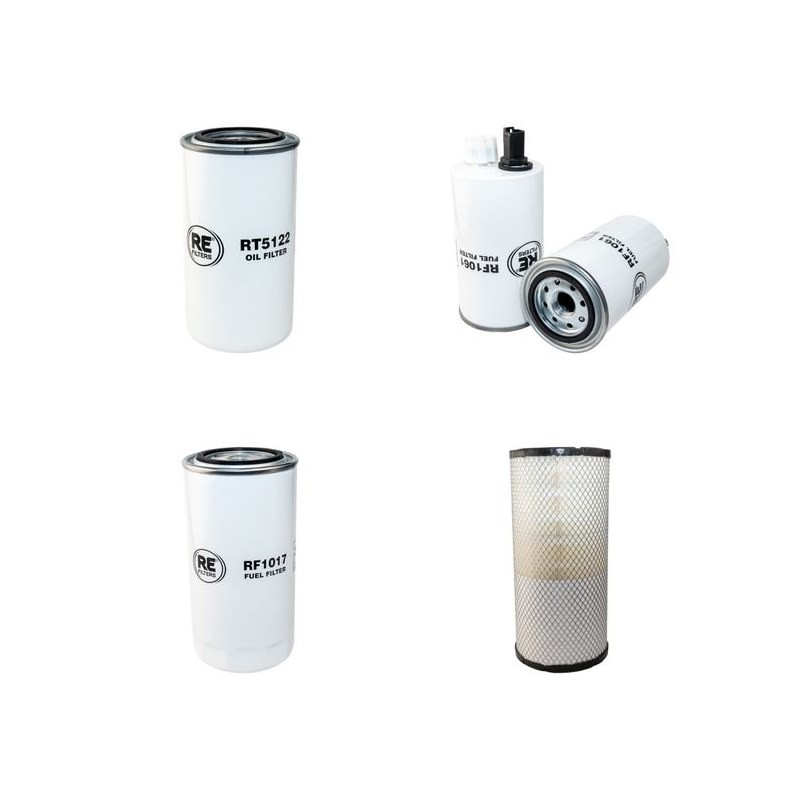 PAANA 125 Filter Service Kit Air Oil Fuel Filters w/Cummins QSB4.5 Eng.   YR  2009- 115 CH