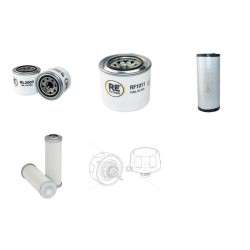 PACKMAT PK 311 Filter Service Kit w/Yanmar 4TNV98-ZNYE Eng.