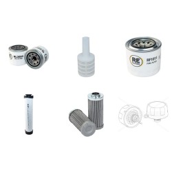PACKMAT PK401 Filter Service Kit w/Yanmar 4TNV98-NSA Eng.