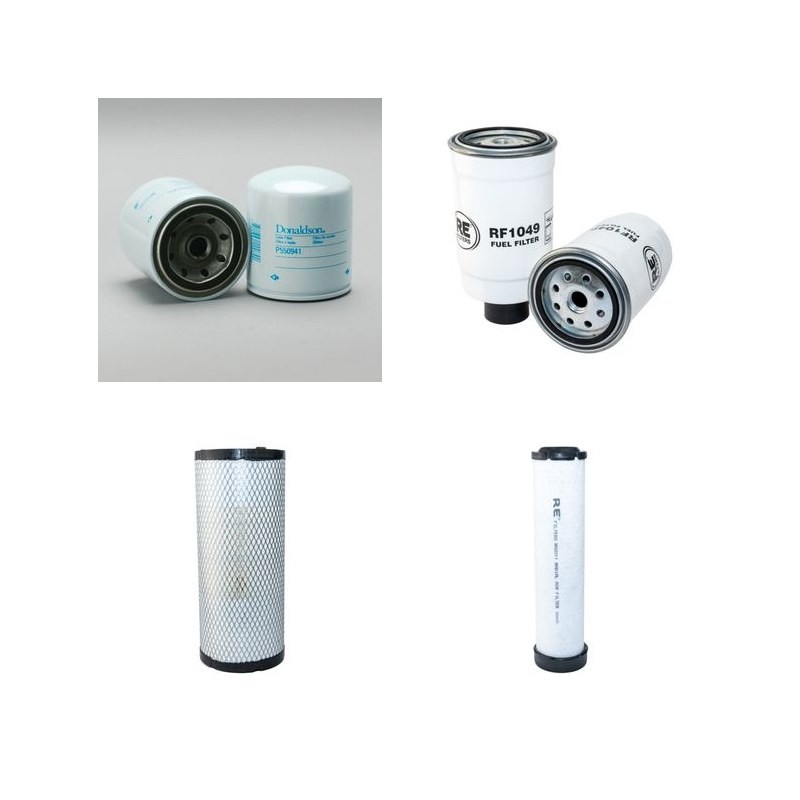 PALAZZANI PL 55 Filter Service Kit Air Oil Fuel Filters w/Perkins  Eng.