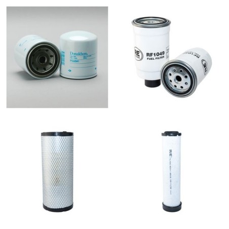 PALAZZANI PL 55 Filter Service Kit Air Oil Fuel Filters w/Perkins  Eng.