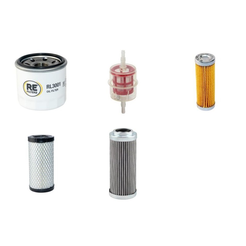 PALAZZANI TSJ 23 Filter Service Kit w/Kubota D722 Eng.   YR  2008