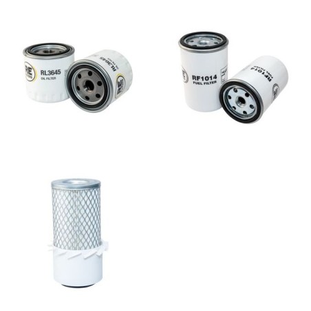 PASQUALI 6.40 VANTH Filter Service Kit Air Oil Fuel Filters w/Lombardini LDW1404FOCS Eng.