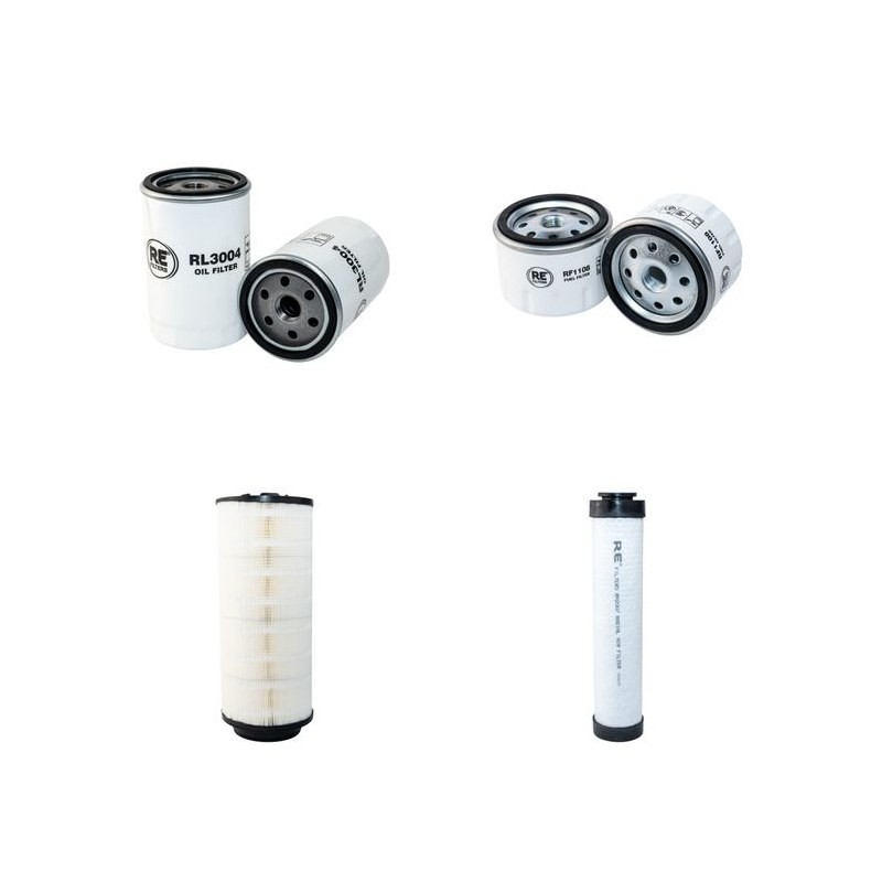 PAUS 652 B Filter Service Kit Air Oil Fuel Filters w/Deutz F4L1011F Eng.   YR  2003-