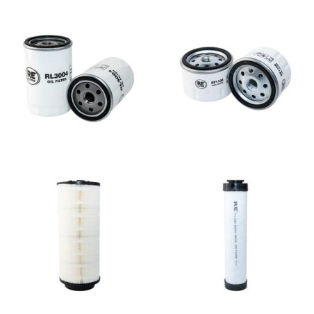 PAUS 652 B Filter Service Kit Air Oil Fuel Filters w/Deutz F4L1011F Eng.   YR  2003-