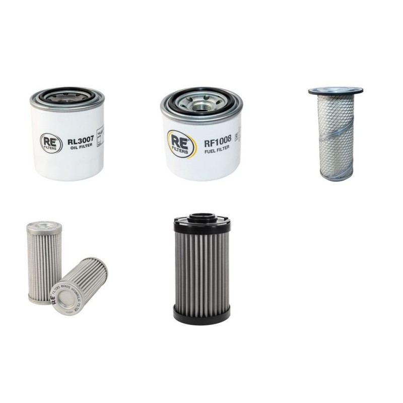 PAZZAGLIA FZ 30 Filter Service Kit w/Kubota V1505 Eng. 2006-