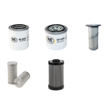 PAZZAGLIA FZ 30 Filter Service Kit w/Kubota V1505 Eng. 2006-