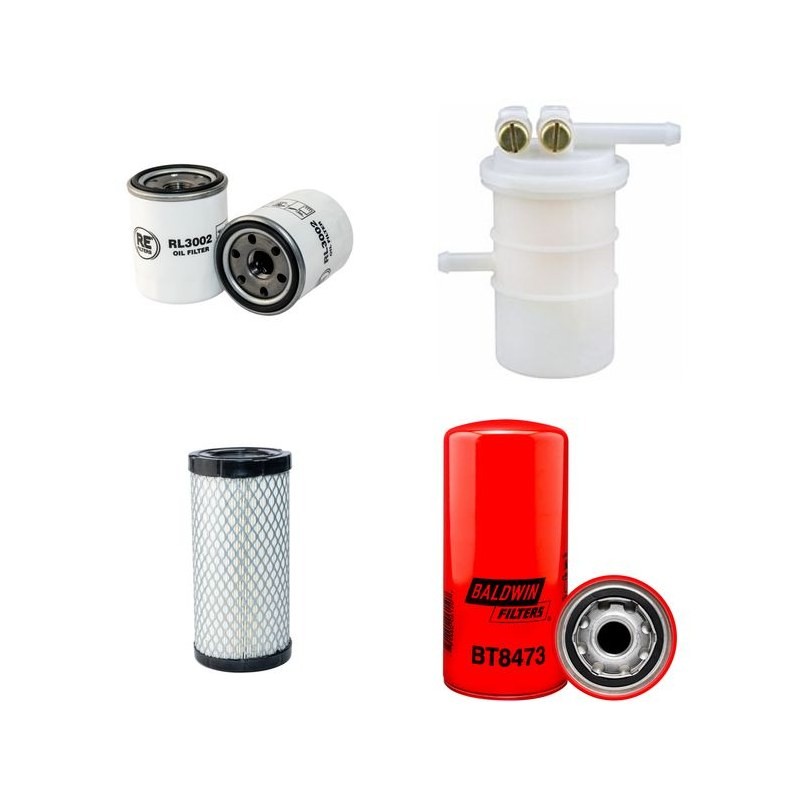 PELJOB EB 200 XT Filter Service Kit w/Mitsubishi L3E Eng.