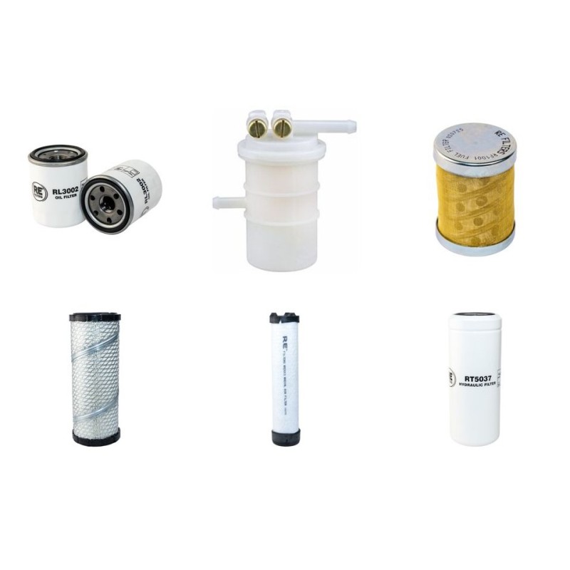 PELJOB EB 250 KX Filter Service Kit w/Mitsubishi Eng.