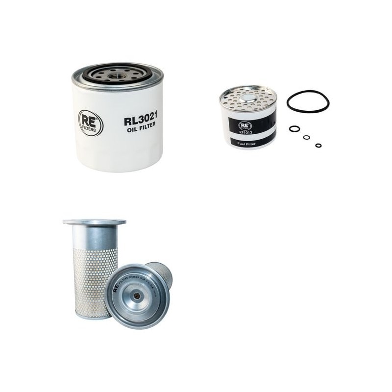 PELJOB ES 815 Filter Service Kit Air Oil Fuel Filters w/Kubota V2203 Eng.