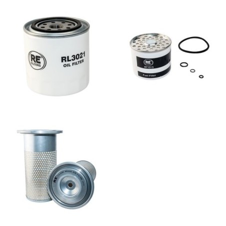 PELJOB ES 815 Filter Service Kit Air Oil Fuel Filters w/Kubota V2203 Eng.