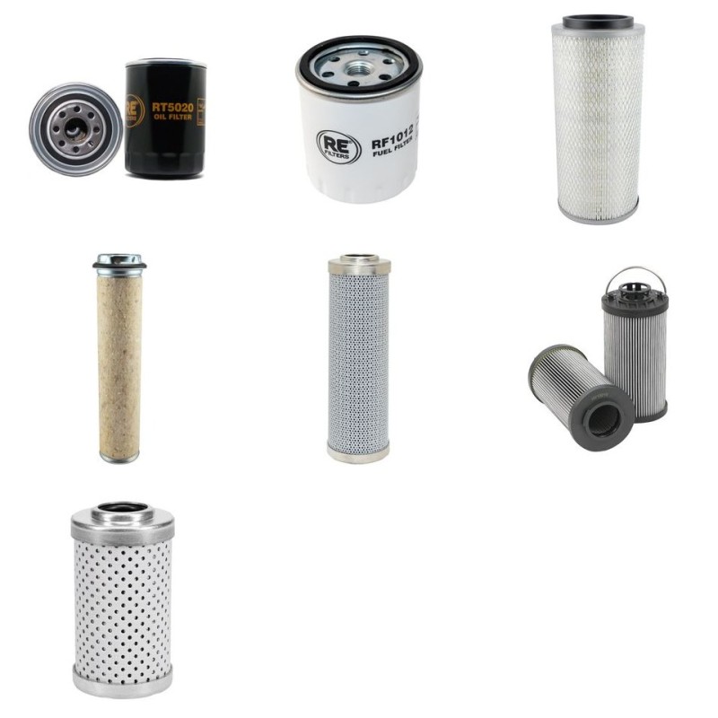 PELJOB P 90 Filter Service Kit w/Deutz BF4M1012 Eng.