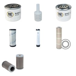 AIRMAN AX50U-4 Filter Service Kit w/Yanmar 4TNV88-N Eng. SN