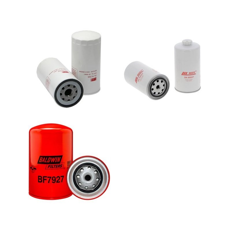 PEZZOLATO 1000/1000 Filter Service Kit Air Oil Fuel Filters w/IVECO C13ENTX20.00 Eng.