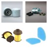 PEUGEOT 106 1.0 XN/XR Filter Service Kit w/ TU9M Eng.   YR  09.91-04.96 45 CH