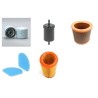 PEUGEOT 106 1.1I SYMBIO Filter Service Kit w/ TU1L3 Eng.   YR  05.96-06.00 60 CH