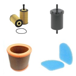 PEUGEOT 106 1.4I Filter Service Kit w/ TU3L4 Eng.   YR  07.00- 75 CH