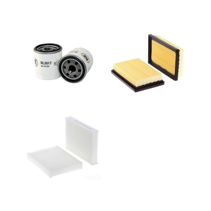 PEUGEOT 108 1.0 VTI Filter Service Kit w/ 384F Eng.   YR  05.14- 69 CH B4