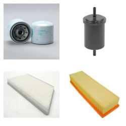 PEUGEOT 206 CC 2.0I 16V Filter Service Kit w/ EW10J4 Eng.   YR  11.00- 137 CH