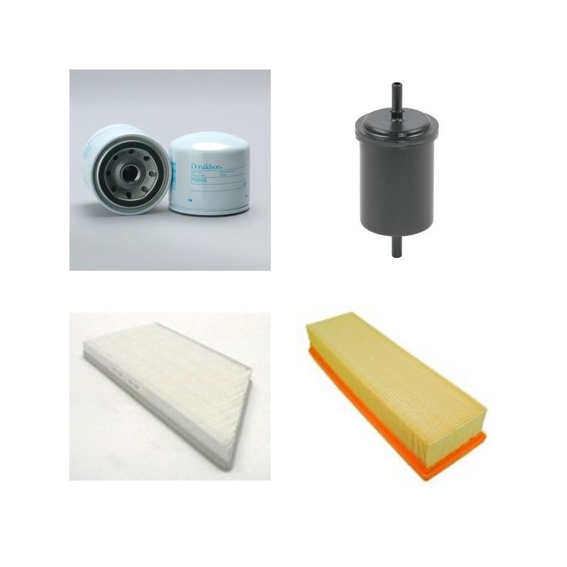 PEUGEOT 206 CC 2.0I 16V Filter Service Kit w/ EW10J4 Eng.   YR  11.00- 137 CH