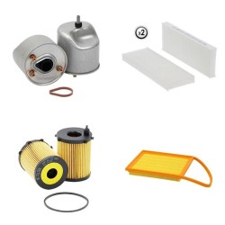 PEUGEOT 301 1.6 HDI Filter Service Kit w/ DV6DTED Eng.   YR  01.13- 92 CH
