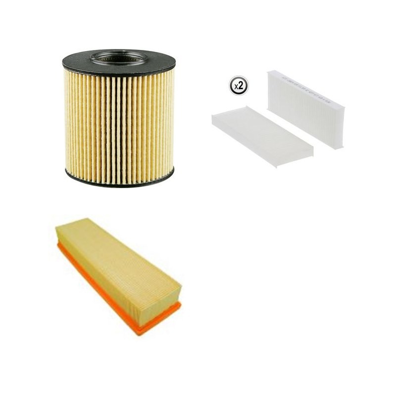 PEUGEOT 301 1.6 VTI Filter Service Kit w/ EC5 Eng.   YR  01.13- 115 CH